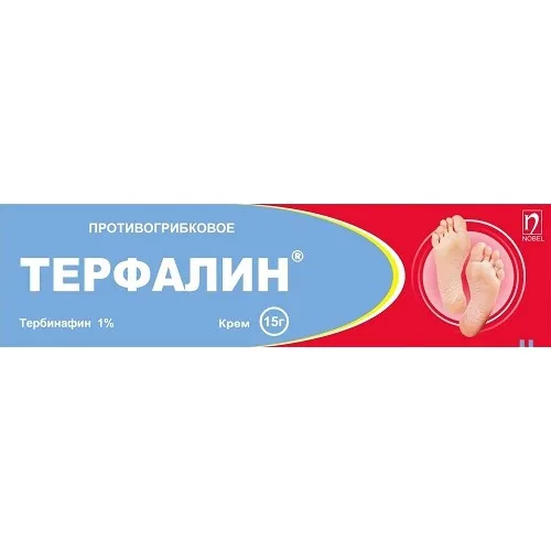Терфалин крем 1% 15г