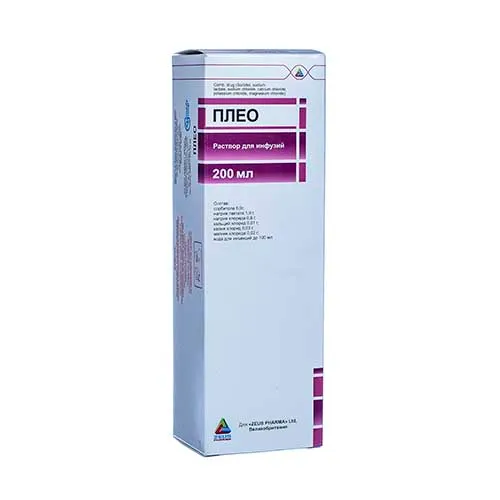 Pleo r-r dlya infuzii 200ml