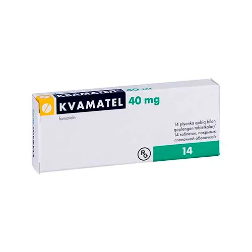 Квамател таб.40мг №14