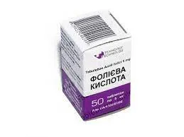 Foliyevaya kislota (Texnolog) tab. 1mg №50