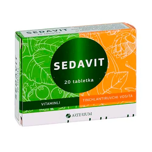 Sedavit tab. №20