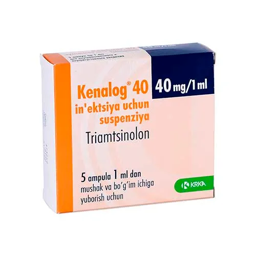 Кеналог сусп. д/ин.  40мг/мл 1мл №5