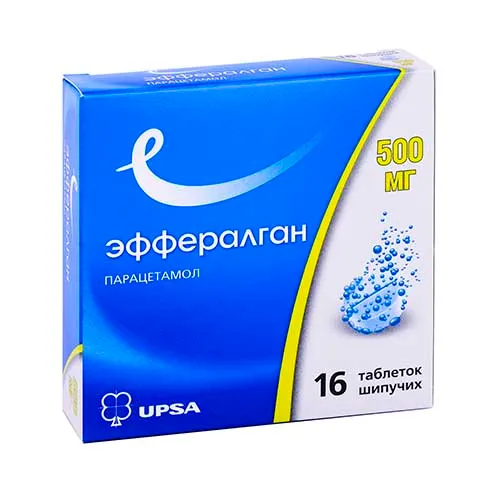 Эффералган таб. 500мг №16