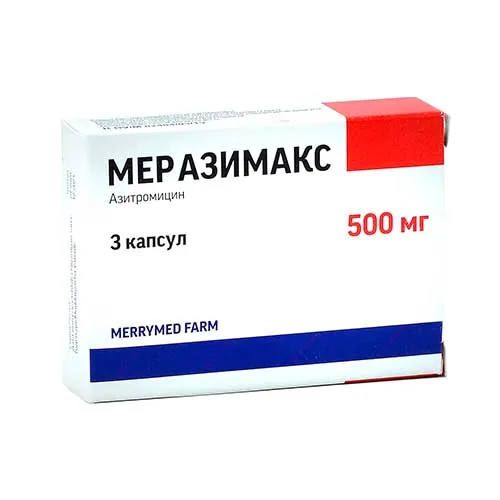 Azimaks MR kaps. 500mg №3