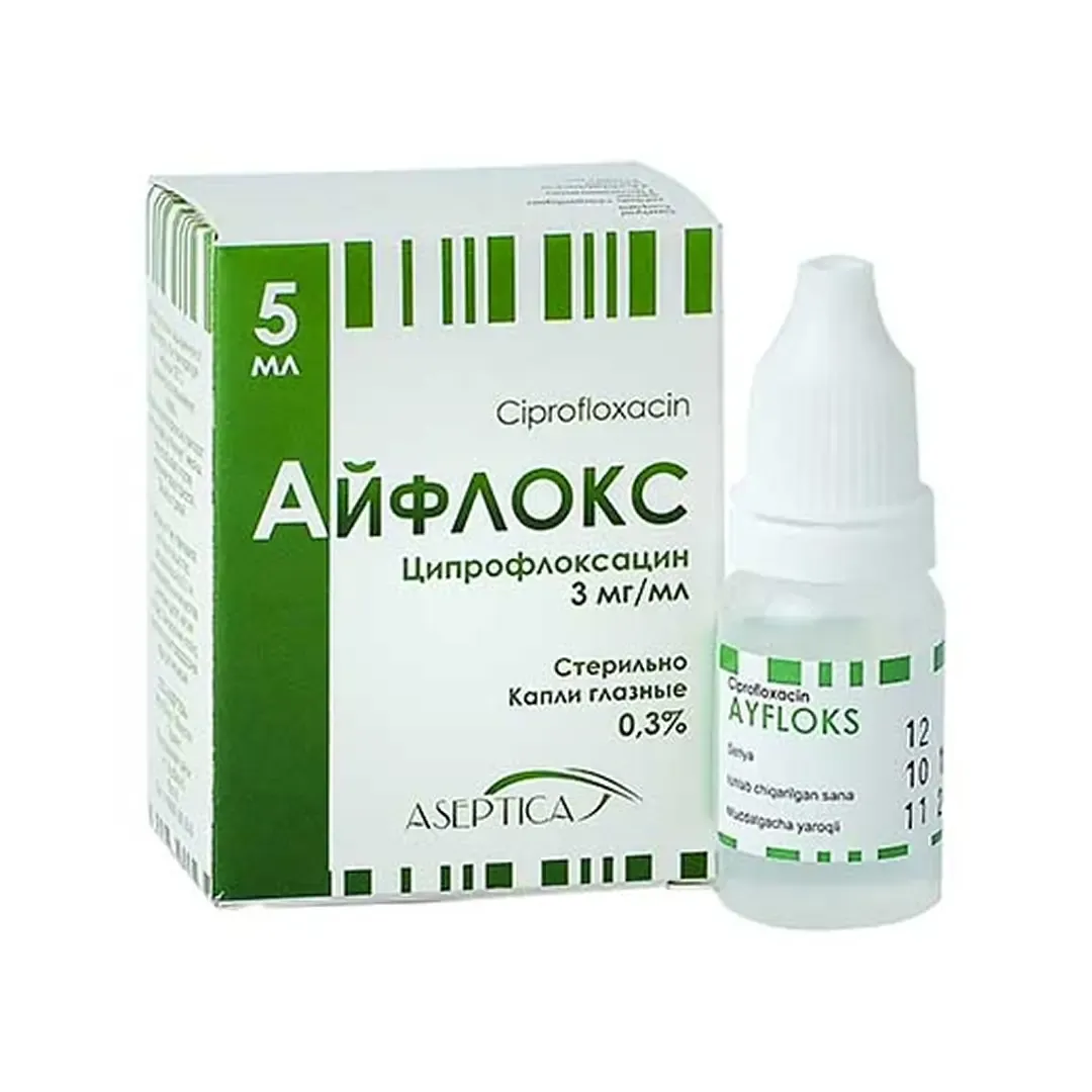Ayfloks gl. kapli 0,3% 5ml