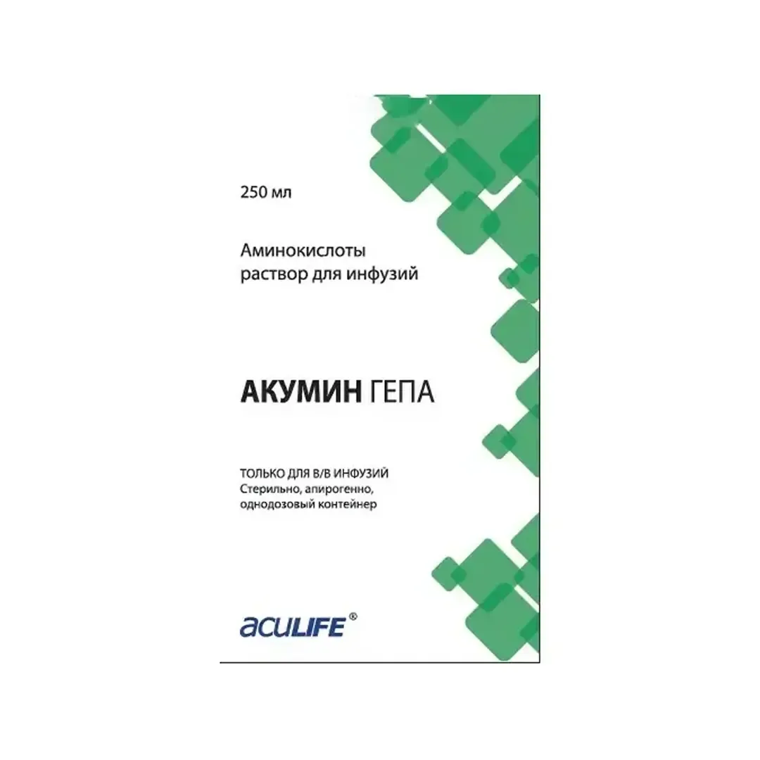 Акумин Гепа р-р д/инф. 250мл