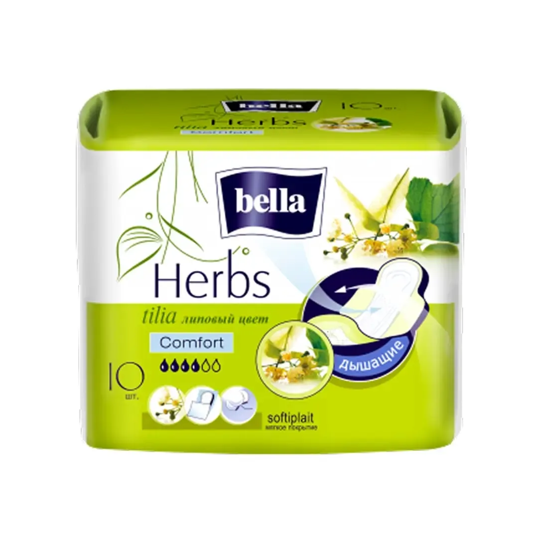 Bella Herbs tilia comfort prokladki №10