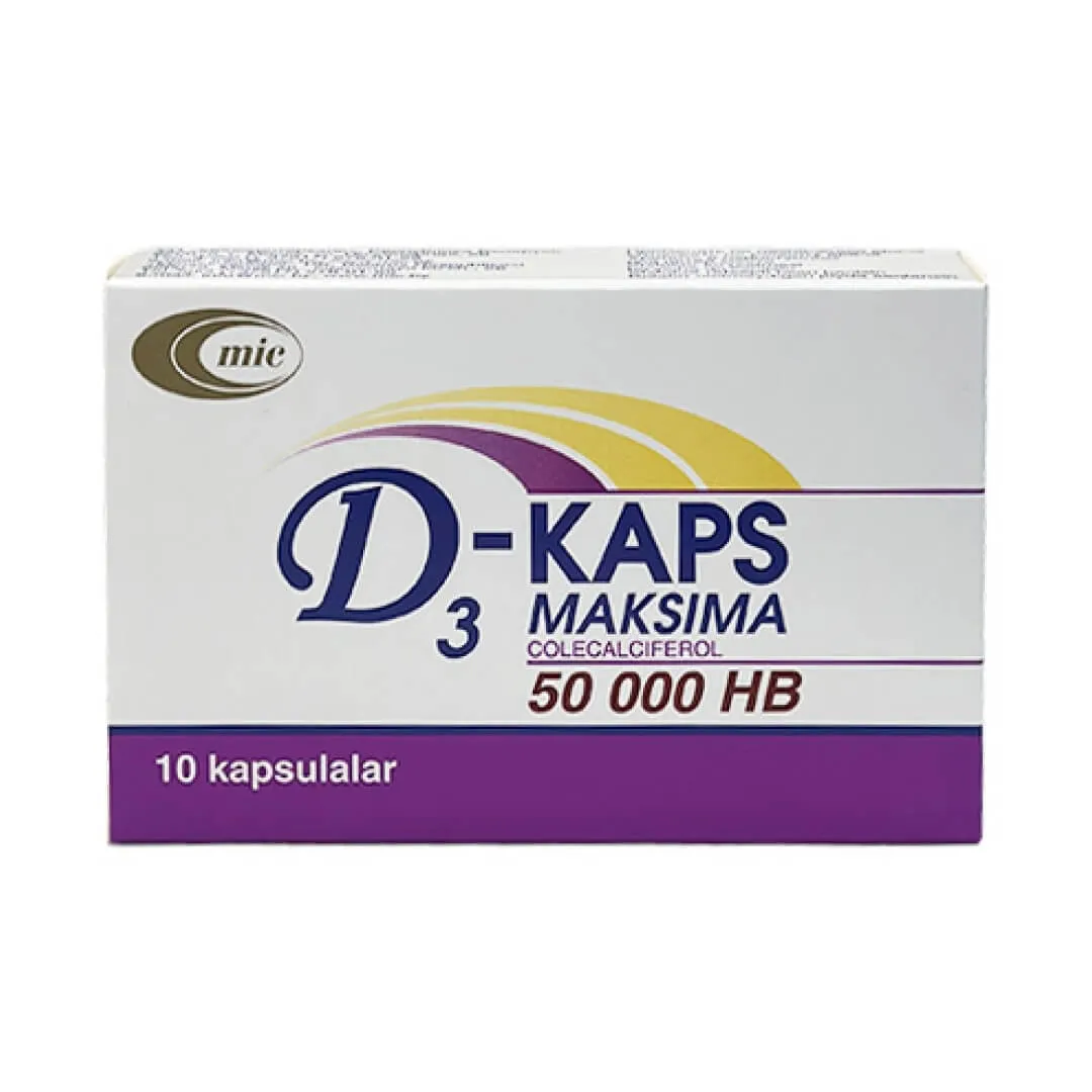 Д3-капс максима капс. 50000МЕ №10