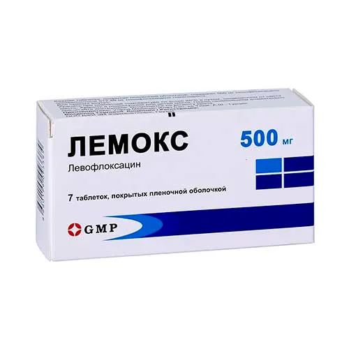Лемокс таб. 500мг №7