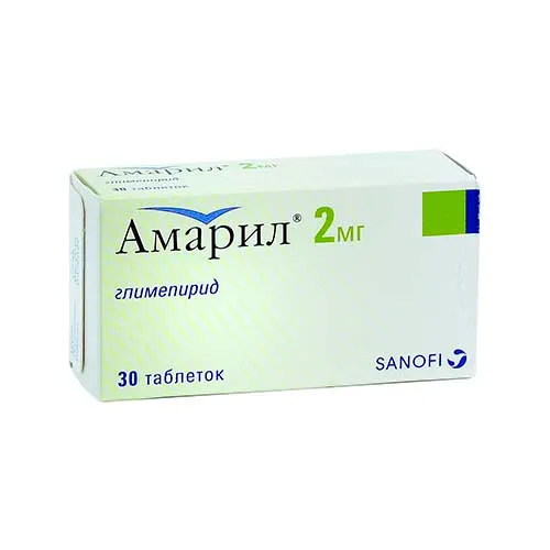 Amaril tab 2mg №30
