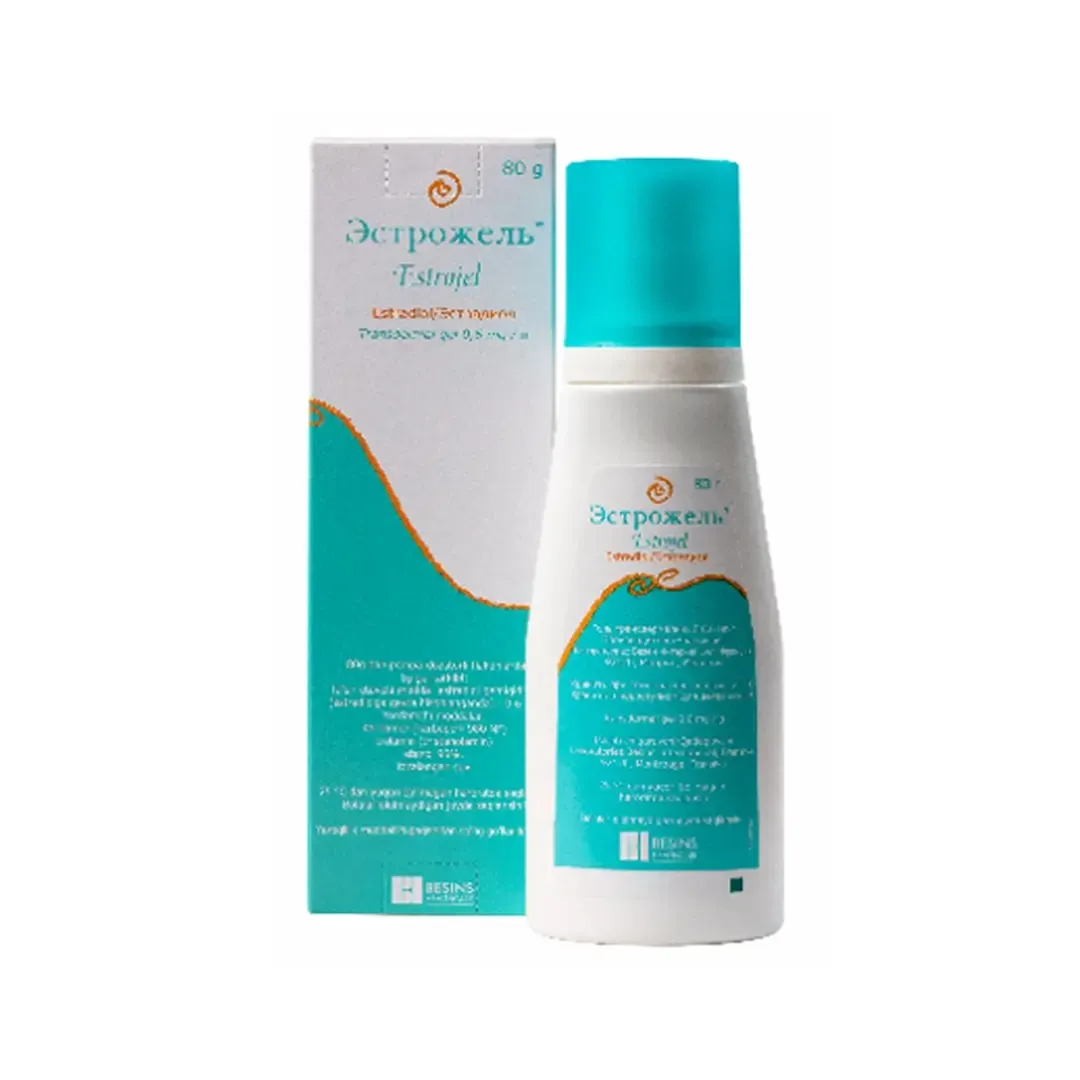 Estrojel gel transderm. 0,6mg/g 80g