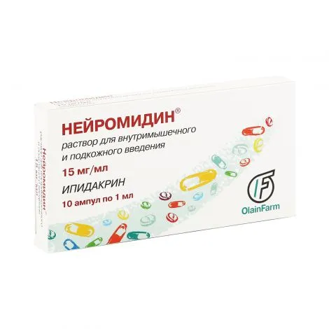 Нейромидин амп. 1,5% 1мл №10