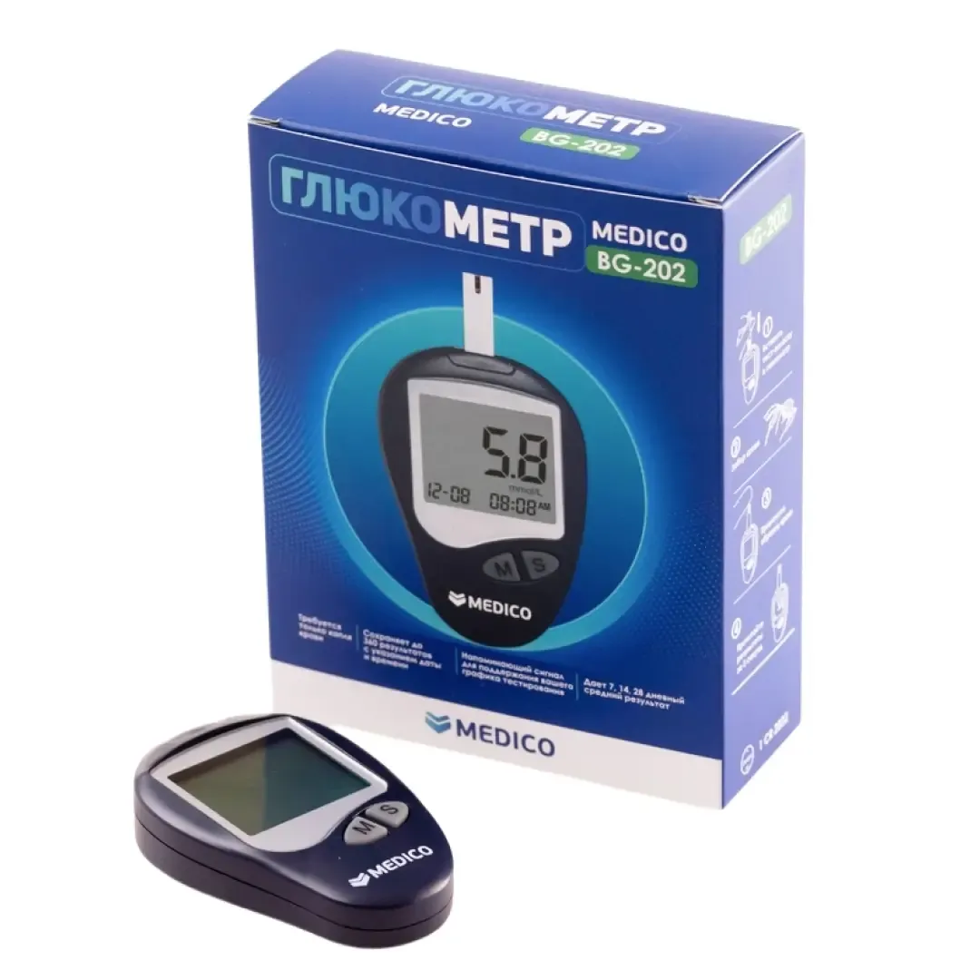 Medico BG-202 глюкометр №1