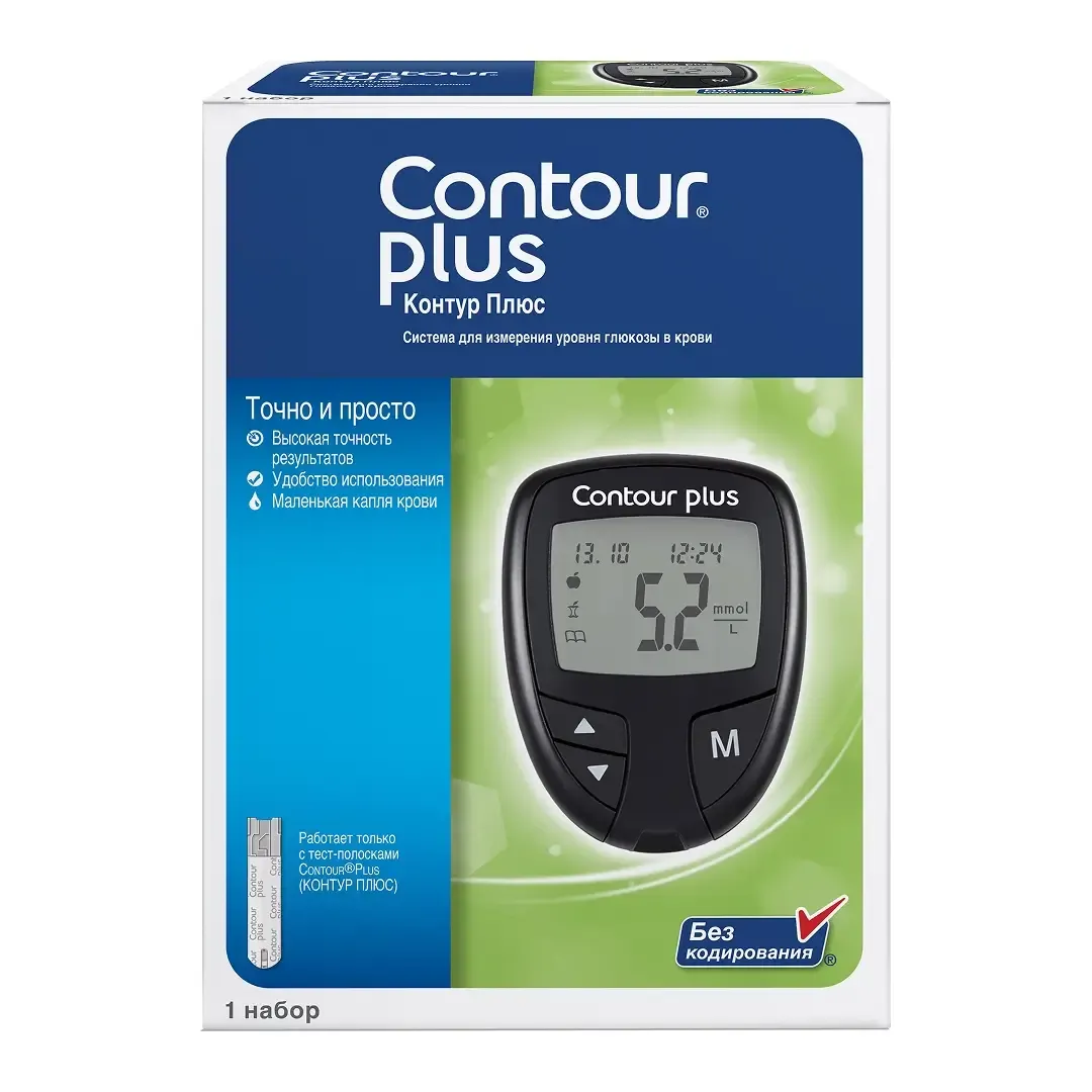 Глюкометр CONTOUR PLUS